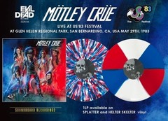 Motley Crue US Festival 83 LP Red/White/Blue Vinyl Live 1983 SBD New