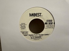 LISTEN 🎶 G. C. DON’T WANNA PLAY PAJAMA GAMES SOUL MOWEST WHITE LABEL PROMO 45′