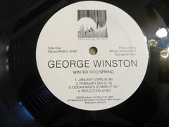 George Winston – Winter Into Spring – LP 1982 Windham – Classical