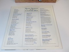 Vintage, Ricky Skaggs 1984 Country Boy Vinyl Album 33LP
