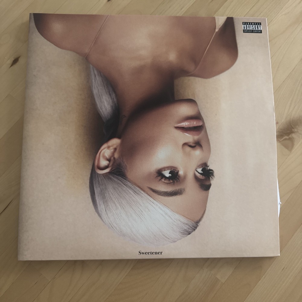 NEW Ariana Grande Sweetener 2LP Peach Opaque Vinyl Limited Edition not sealed