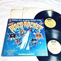 “Disco Rocket” 1977 R&B/Rock/Dance, 2-LP’s, VG+, K-tel, Various Artists