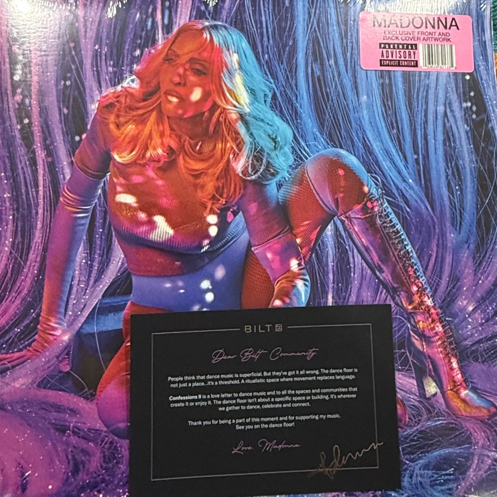 Madonna CONFESSIONS II – 12-Track Vinyl LP – BILT Edition IN HAND!