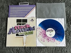 Attack! Attack! Someday Came Suddenly Clear Blue Purple Splatter Vinyl LP