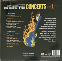 Rock & Roll Hall Of Fame: 25th Anniversary Night One Vol. 1 180g Vinyl LP SEALED