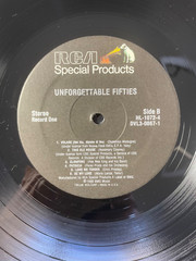 Unforgettable Fifties 4X LP, RCA Special Products HL-1072/4 VG