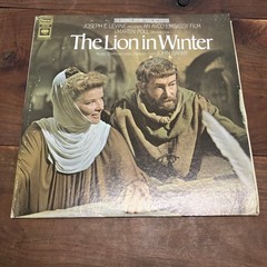 John Barry – The Lion in Winter LP Record 1968 Columbia Soundtrack 33 RPM