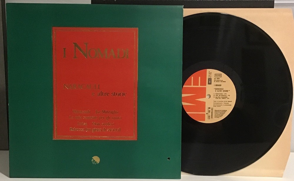 I NOMADI Naracauli E Altre Storie LP – EMI – Italy — NM