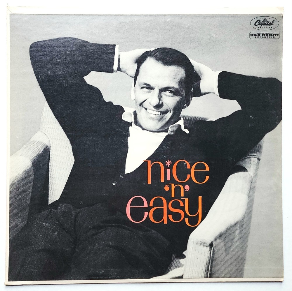 FRANK SINATRA – NICE ‘N’ EASY LP 1965 (CAPITOL RECORDS) MONO T 1417