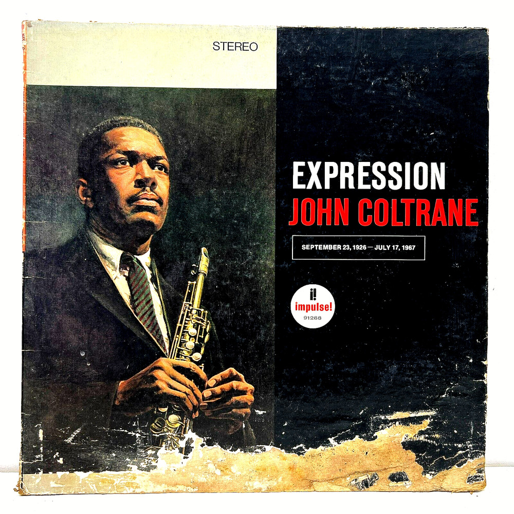 John Coltrane Expression 1967 Vinyl Impulse Records 1st Press