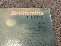 Jimi Hendrix Isle Of Wight 1972 Polydor Psychedelic Rock Japan Import Vinyl