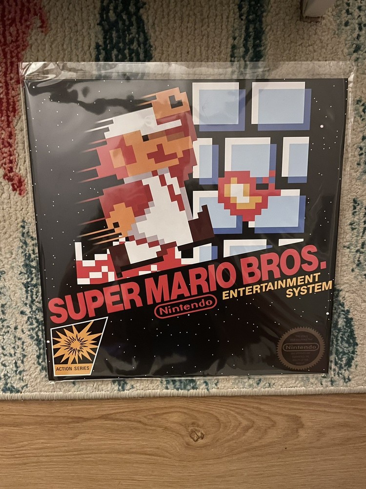 Super Mario Bros Vinyl LP Record SMB1 Dr DK Soundtrack NES OST VGM Not Moonshake