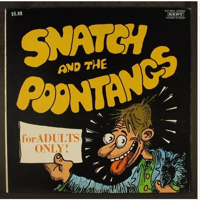 LP-SNATCH AND THE POONTANGS-Same 1969 LP BLUES Rock~Garage