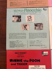Vintage Walt Disney Vinyl LP – Lot Of 7 Disneyland Records Soundtrack