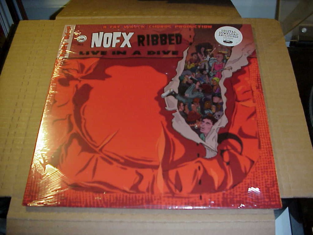 LP: NOFX – Ribbed Live In A Dive NEW SEALED + Digital Download