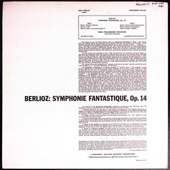 BERLIOZ SYMPHONIE FANTASTIQUE CZECH PHILHARMONIC CARLO ZECCHI VINYL LP 212-84