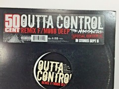 50 Cent Outta Control Remix F/Mobb Deep The Massacre Special Edition LP