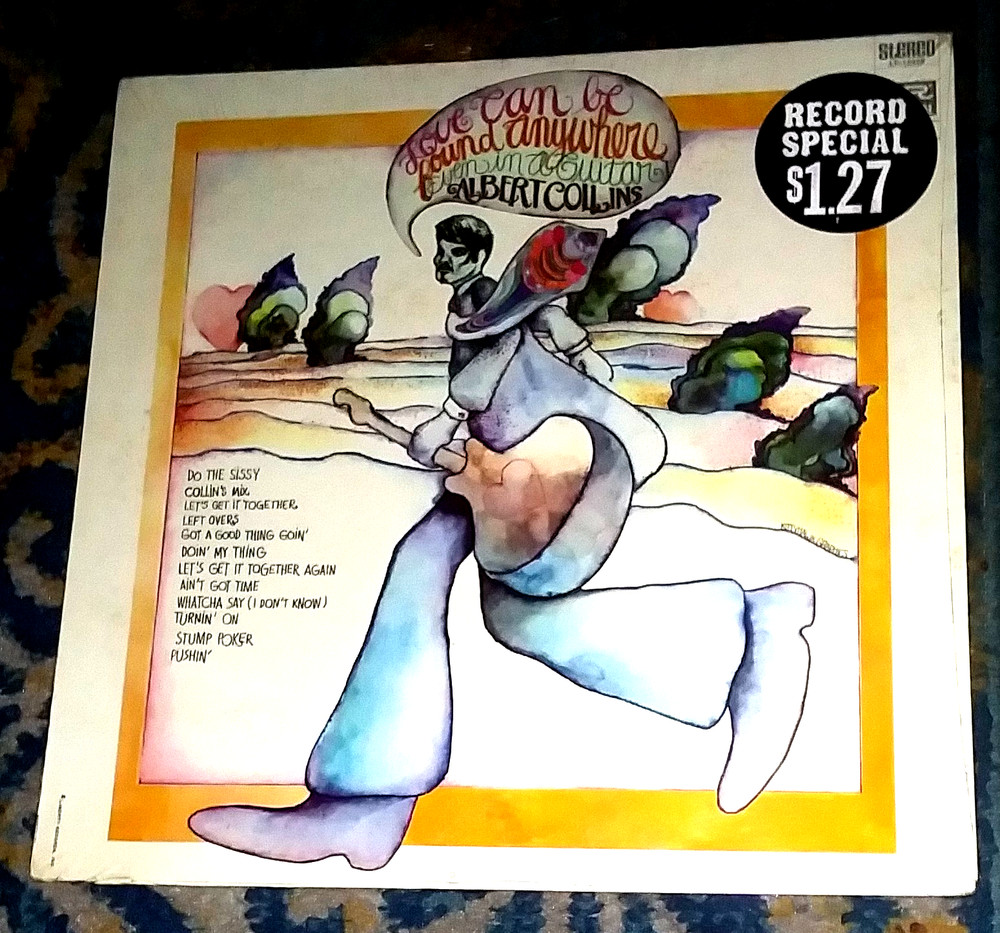 LOVE CAN BE FOUND ANYWHERE–ALBERT COLLINS 1968 LP Texas Blues RARE STILL SEALED