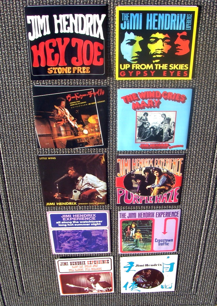 The Jimi Hendrix Classic Singles Collection L.E. Box Set #7277 / 10-45’s