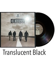 3 Doors Down Greatest Hits Exclusive Translucent BLACK Limited Edition Vinyl LP