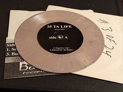 25 TA LIFE N.Y.H.C. 1993 DEMO 7-INCH RECORD RARE #’d BROWN COLORED VINYL NOS
