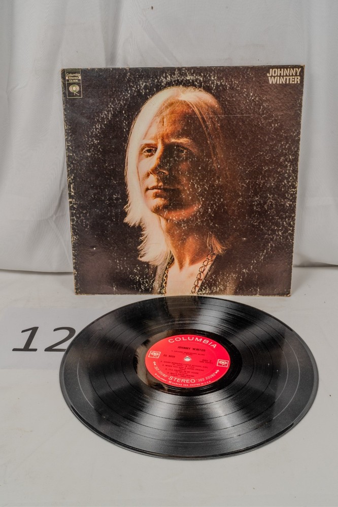 Johnny Winter – S/T (1969, CS 9826) Orig 1st Press Blues Rock LP VG/VG Columbia