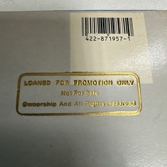 The ART OF NOISE- Paranoimia ’89 Vinyl 12″ WL PROMO NM