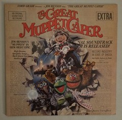 The Great Muppet Caper Original Soundtrack Vinyl LP Record VG+ MEGA RARE