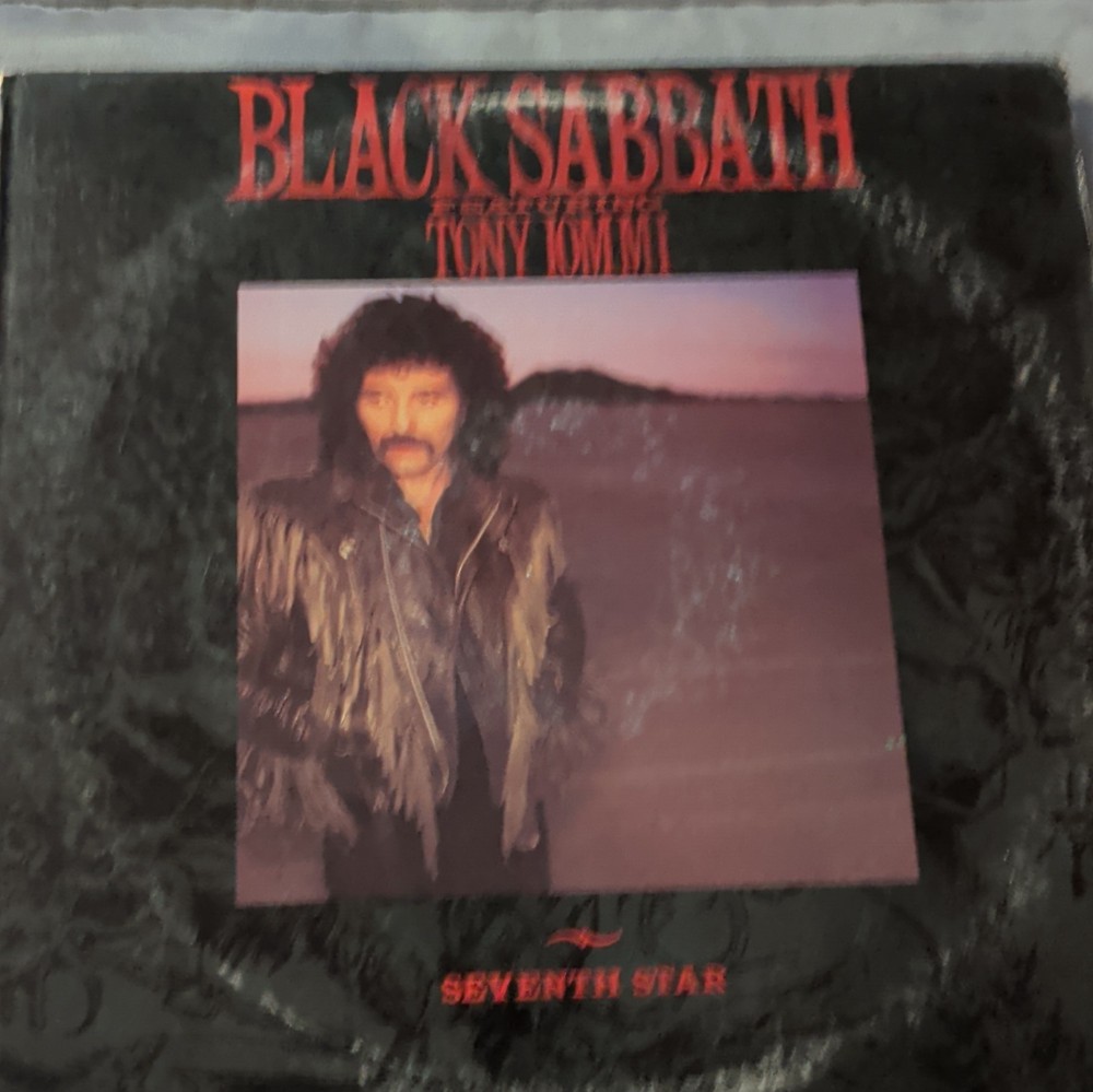 Black Sabbath Tony Iommi Seventh Star 12″ Black Vinyl LP Warner Bros W1-25337