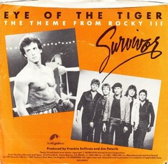 Survivor – Eye Of The Tiger (7″, Single, Styrene, Pit) (Very Good Plus (VG+))