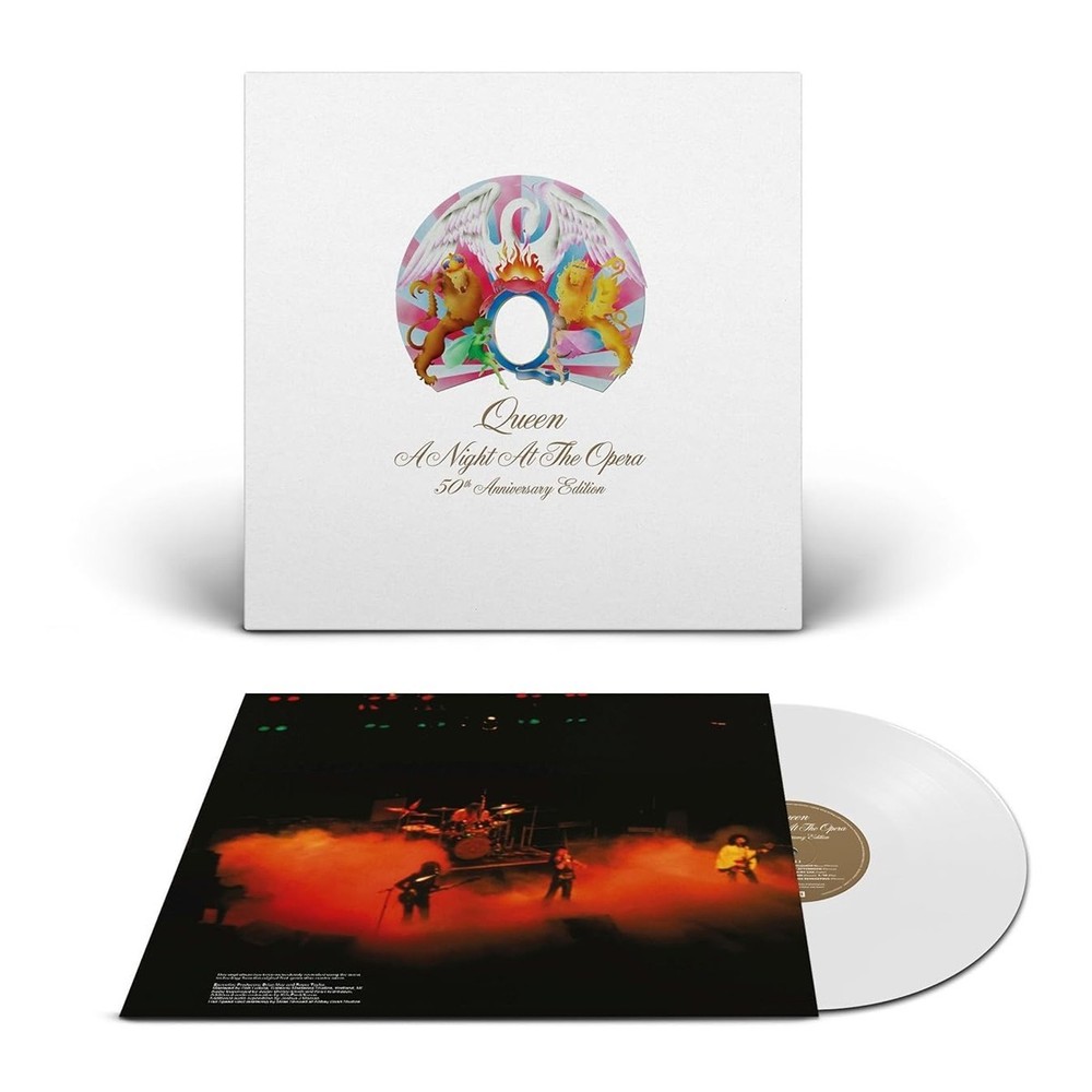 Queen – A Night at the Opera – 50th Anniversary – New Clear Vinyl LP Record 2025