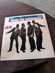The Drifters:Under The Boardwalk Atlantic LP 1964 Original Cover1st Press Mono