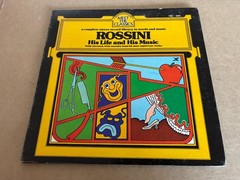 Meet The Classics Series Rossini His Life and His Music VINYL LP Sine Qua Non