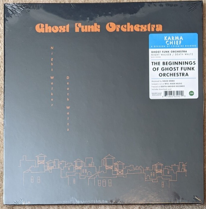 Ghost Funk Orchestra NIGHT WALKER/DEATH WALTZ GREEN VINYL LIM. TO 300 NEW