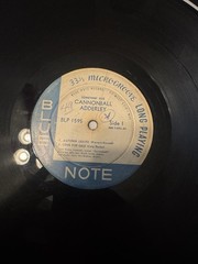 Cannonball Adderley Somethin’ Else ‘58 Mono 1st US Press, Blue Note RGV
