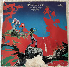 The Magician’s Birthday by Uriah Heep original 1972 release vinyl LP – SRM-1-652