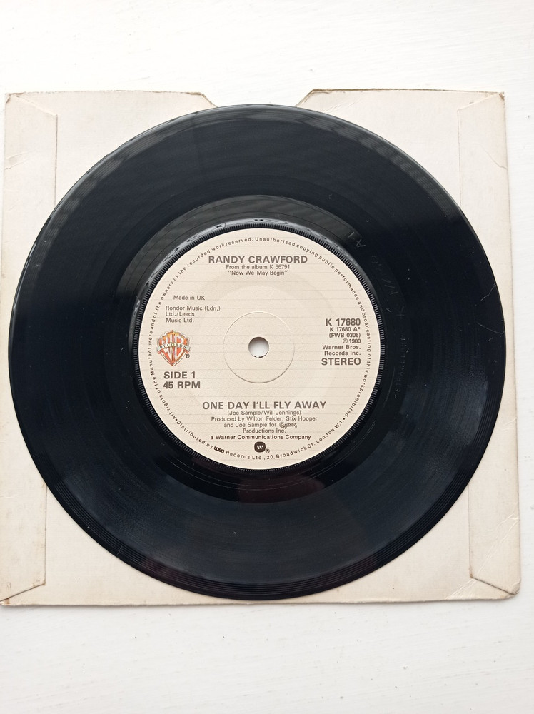 Randy Crawford: One Day I’ll Fly Away 7″ Single – Play Tested + Tracked Postage