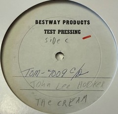 John Lee Hooker The Cream VG- LP TEST PRESSING SIDES C/D ONLY Blues