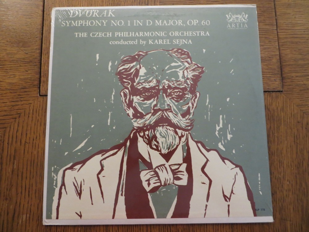 Czech Philharmonic – Dvorak: Sym No. 1 In D Major, Op. 60 – 1960 Vinyl LP NEW!