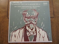 Czech Philharmonic – Dvorak: Sym No. 1 In D Major, Op. 60 – 1960 Vinyl LP NEW!