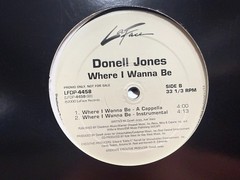 Donell Jones ‎Where I Wanna Be 12″ 2000 LAFACE LFDP-4458 R&B DJ PROMO UNPLAYED