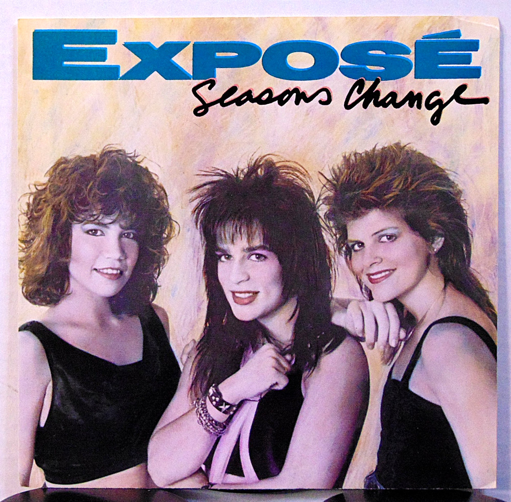 Exposé – Seasons Change – 1987 Arista Pop Dance 45 RPM 7″ Single Record + Pic