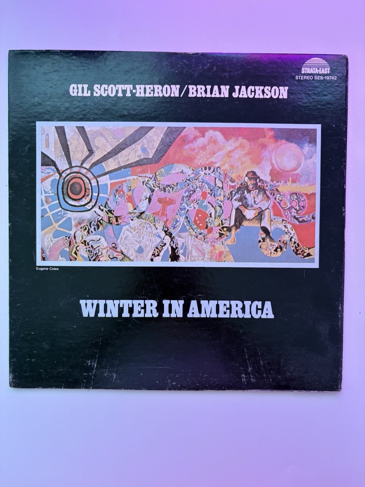 Gil Scott-Heron / Brian Jackson Winter in America LP 1974 Strata-East SES-19742
