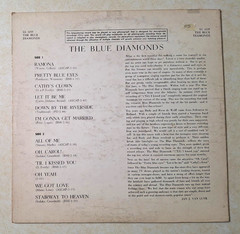 The Blue Diamonds Featuring Ramona Vinyl LP Self-Titled London Records 1961 VG/G