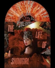 Taylor Swift Life of a Showgirl The Tiny Bubbles in Champagne Red Lipstick Vinyl