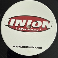 Tony Faline – Feel The Funk 12″ Union Records 2000 Vinyl Electronic