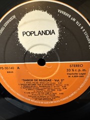 Original Poplandia Records Sabor De Reggae Vol. 2 NM- Play Tested Spain