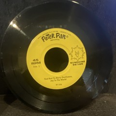 Peter Pan Records Frosty the Snowman Wayne Lishbohle 7″ 45 RPM Vinyl PP1038