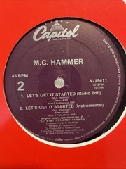 Lot of 3 1990’s 12” vinyl record Records Mc Hammer Oaktowns 357
