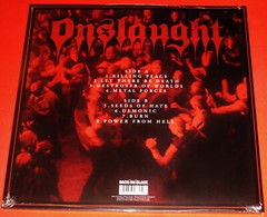 Onslaught: Live Damnation – Limited Edition LP Clear Vinyl Record 2020 BOB NEW